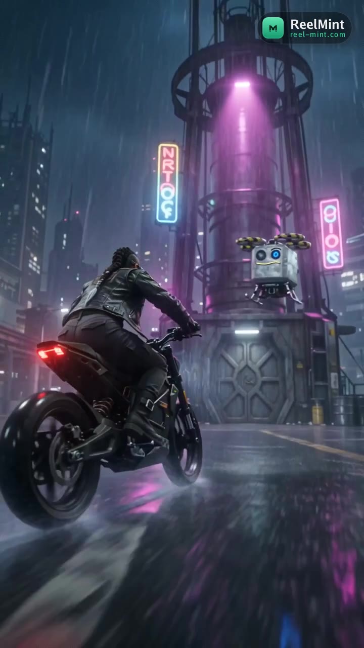 The film 'Last Mile' concludes in the vertical megacity of Kowloon Spire, a worl