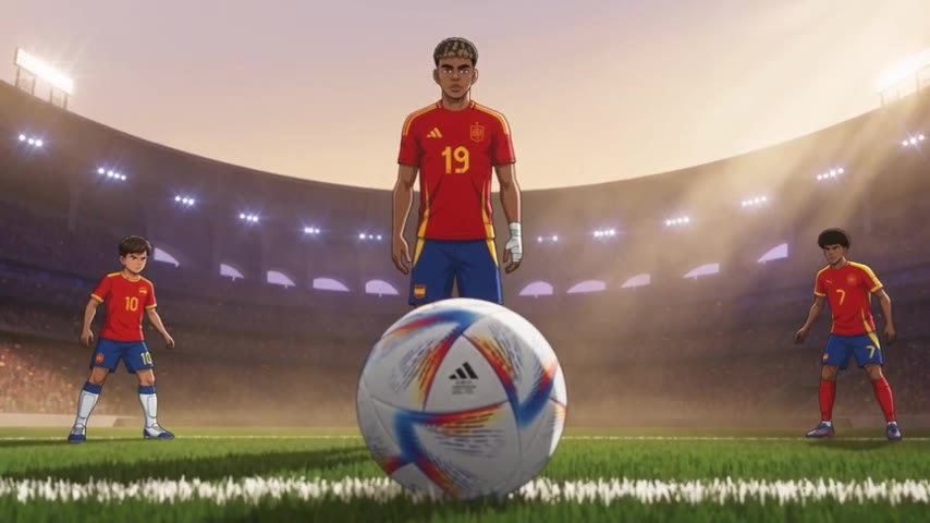 WORLD: A monumental fictional desert-stadium football final unfolds in the last 